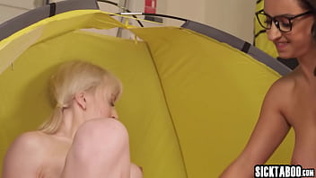 Preview 3 of Massage Mamom - Naughty teen Hailey Rose fucked by horny shemale Izzy Wilde and sexy tranny enjoyed deep anal sex by Dee Williams