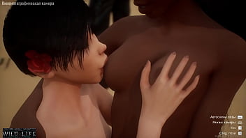 Preview 2 of Reap Amateurcom - Lesbians engage in sexual activity in front of everyone - Wild Life