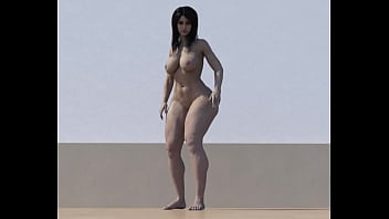 Preview 4 of Yoga Teacher Student Romance - naked giantess stomp tiny men.mp4