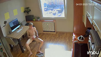 Preview 2 of Bihari Desi Bf - WEB casting Alec ...Dick jerking off on camera