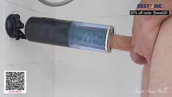 Preview 1 of Telugu Pregnant Aunty - Discover the Magic: BestVibe Storm Cup toy for Couples and Solo. I show you 3 ways to use it.
