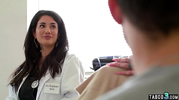 Preview 3 of Mather Son Sister Father Sex - Inked squirter slut Vanessa Vega fucked roughly in front of the doctor