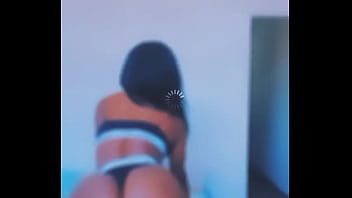 Preview 3 of Black Chubby Girl Fuck - Me chama de puta...