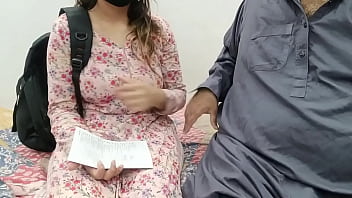 Preview 1 of House Owner Aunty With Rent Boy - Desi Beautifull Student Girl Fucked By Tution Teacher