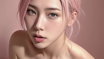 Preview 1 of Seal Pal - Pink-haired Asian took off her panties,  sucked your dick and gave her pussy to fuck [asmr,  ai]