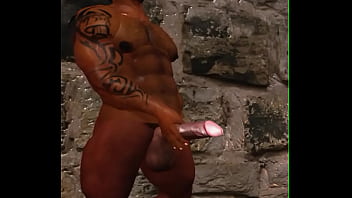 Preview 4 of Old Man Eats Pussu - Big D Brown,  the most handsome hunk jerking