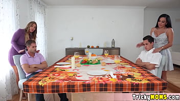 Preview 1 of Www 3xx Bangladesh - Special stepmom swapping breakfast but we are swapping not only what they cook