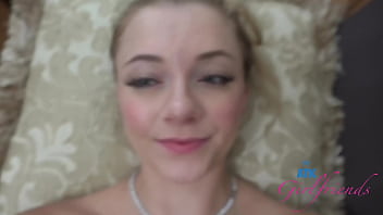 Preview 3 of All Porno Mobil - Pretty princess Riley Star gets pussy eaten and sucks cock POV