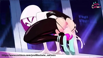 Preview 2 of Japanic Sex - Spider Gwen Stacy video completo