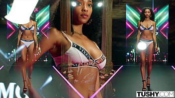 Preview 2 of Kitty Ethnic - TUSHY Stunning model Kelly Collin&#039_s exclusive DP debut