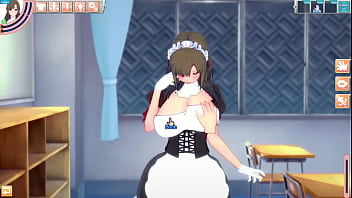 Preview 1 of Xxx Video Mmm In Com - Tu rica mami se viste de maid para que te la folles duro