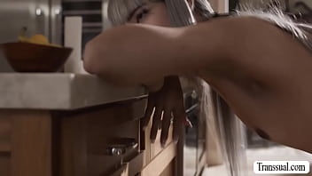Preview 4 of Japanse Sexyxvideo - Steve Ricks fucks friends TS girlfriend