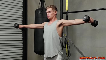 Preview 1 of Ccx Mn - Watch Kyle Fletcher and Ashton Silvers do their gym routine and ofcourse the best sex scene of their lives
