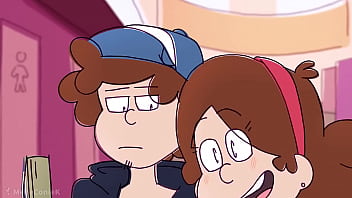 Preview 1 of Mom Laptop See Xxx - Dipper y Mabel cambian de cuerpo para una experiencia unica.