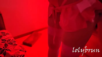 Preview 2 of Aletta Ocean Film Vip - LONELY GIRL CONSOLES HERSELF WITH A BIG RED DILDO