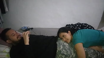 Preview 1 of Sweeping Pull Sex - mi vecina estaba demasiado antojada de una verga y le ofrec&iacute_ la m&iacute_a