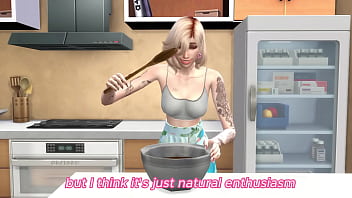 Preview 1 of Peter Com - Blonde get fucked at home  3d animation   sims 4