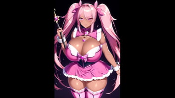 Preview 2 of Xx Honeymoon - Idol dancing girls ai art compilation 2