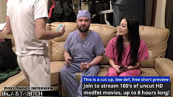 Preview 3 of Stefankova Veronika - Become Doctor-Tampa,  Blast Blaire Celeste With A Jizzcasso On BlastABitch - Reup