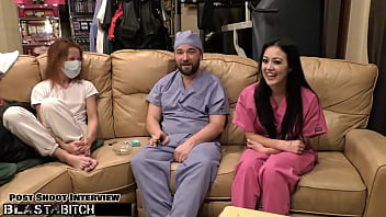 Preview 4 of Stefankova Veronika - Become Doctor-Tampa,  Blast Blaire Celeste With A Jizzcasso On BlastABitch - Reup
