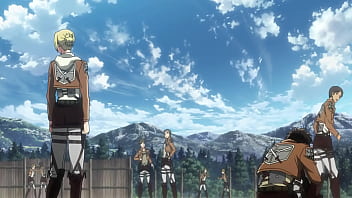 Preview 2 of Sasur Bahu Xxxx Sex Hd Video - Shingeki no Kyojin EP4 - FullHD Dub.