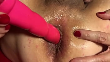 Preview 2 of Lisa Pissing - In my succulent ass with dildos and enemas