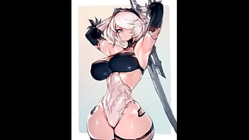 Preview 3 of Madre Puta Pillada - 2B Hentai Compilation
