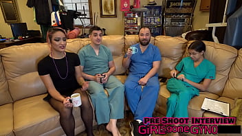 Preview 2 of Xxx Sexee Com - Channy Crossfire Gets 2022 Checkup From Male Doctor Canada At GirlsGoneGyno Reup