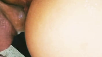 Preview 3 of Young Leaf Sex - little skinny young woman loves it rough