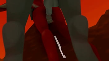 Preview 4 of Ass Gape - Das 3d animation | Red dinosaur porn | furry dinosaur