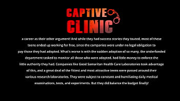 Preview 1 of And Big Black - Virgin Aria Nicole Acquired For Doctor Tampa By Evil Corporation Good Samaritan Health Labs To Use In Medical Experiments At BondageClinic - Reup