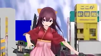 Preview 4 of Valentina Nappi Gang Bang - MMD Giantess tiny try to escape (with sound)