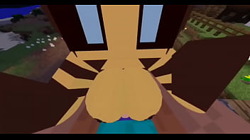 Preview 1 of Surat Sxe - Steve comendo a abelha quadrada