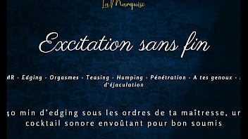 Preview 4 of Virgin And Cow - Excitation sans fin - French audio edging femdom joi