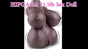 Preview 2 of Sri Lankn Sexx - Night Time Doll Lovin&#039_- HIPGAGA 11lb Black Torso