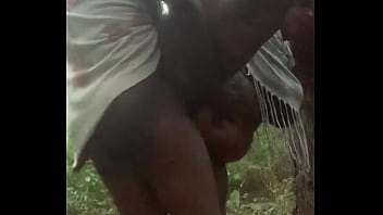 Preview 4 of Mature Ddf - She did the splits on the tree while I fuck her