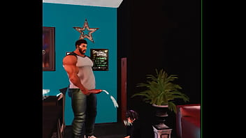 Preview 4 of Foot Sexx - barfly can&#039_t resist a man as hunky as cam heyward