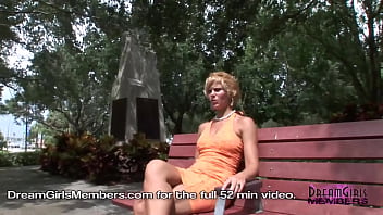 Preview 2 of Buttwoman Vz Buttwoman - Risky Flashing Makes Her Want To Get Off