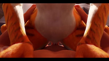 Preview 3 of Gay Slipper - Tigresa recebendo pau