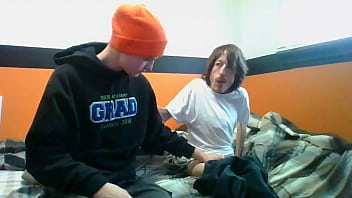 Preview 1 of Sexx Orang Belanda - Buddy sucking me off on my webcam