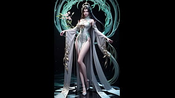 Preview 1 of Indln Xxx - 【AI Painting】, 3D国漫《完美世界》柳神的丰乳肥臀