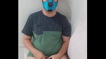 Preview 1 of Marim Makrm - puppy pissing himself and cum