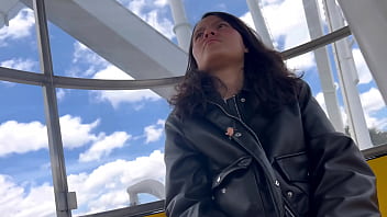 Preview 2 of Music Compi - Public lesbian sex in amusement park (real)