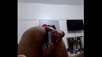 Preview 3 of 2girl 1man 17 Years Old - Vaibhav Tries To Massage His Anus
