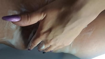 Preview 3 of Bizarr Sperm - PEES AND WASHES HER PUSSY IN THE BATH CLOSE UP!!!!