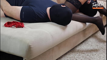 Preview 3 of Matres Xxx - Bisex husband shared his wife with a friend. Threesome. MFM. Cuckold. Strapon. Pegging. Cum eat. Full scene. Ep 33 (3331)