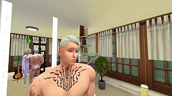 Preview 1 of Liza Ann Anal Mom - XTheSims - Esposa peituda d&aacute_ tudo de si