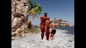 Preview 3 of Alice Plaza - big cam heyward and beach couple