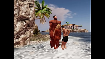 Preview 4 of Alice Plaza - big cam heyward and beach couple