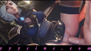 Preview 1 of Perfekt Teen Tits Hd - ashe league of legends sendo macetada